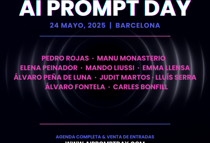 AI Prompt Day Barcelona rozará el lleno total y se afianza como cita clave en IA y Marketing