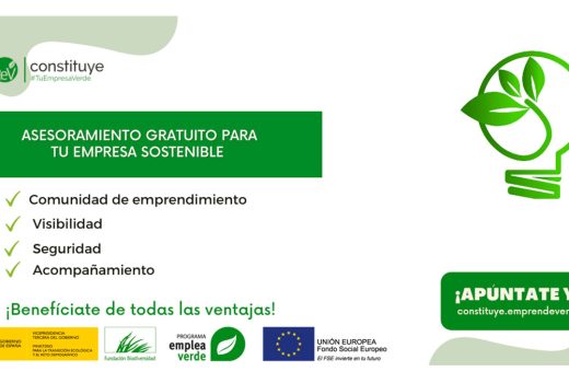Constituye #TuEmpresaVerde, la mejor ayuda para crear tu negocio afín a la biodiversidad