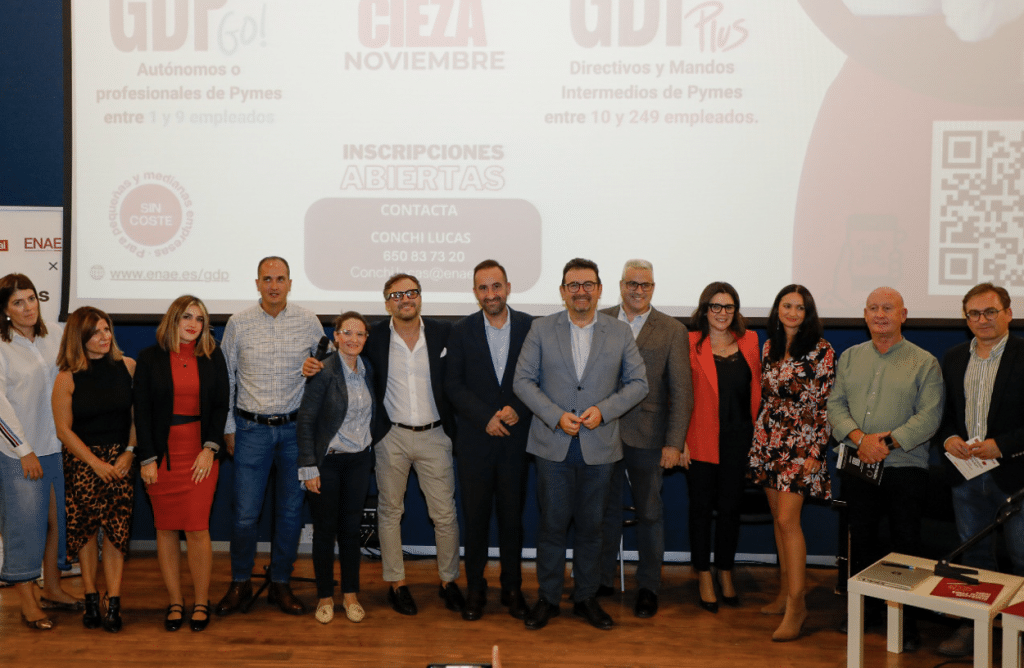 Presentación del programa “Generación Digital Pymes” (GDP), ENAE. Cieza (Murcia)
