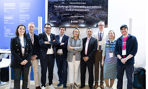 Presentación de la iniciativa del hackathon en el MWC