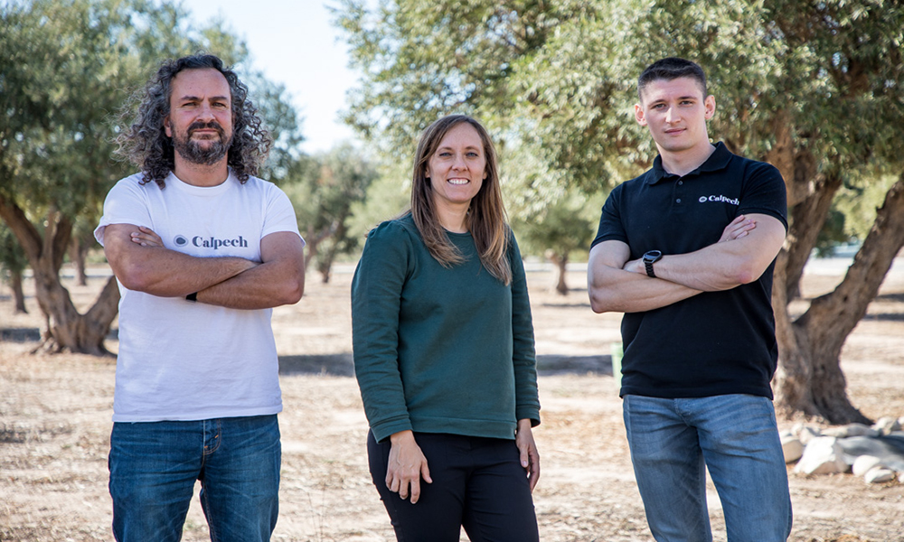 La idea de negocio de Calpech se basa en aprovechar un residuo de la extracción del aceite de oliva