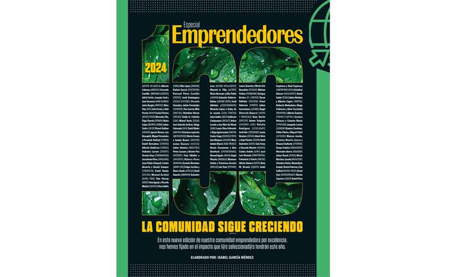 L@s 100 emprendedor@s de Emprendedores de 2024