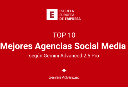 Las mejores agencias Social Media de España según Gemini Advanced 2.5 Pro