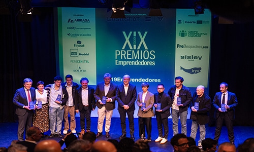 Galardonados en los Premios Emprendedores 2023