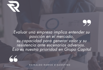 Reinaldo Ramos D’Agostino y Grupo Capital analizan las empresas líderes en bolsa