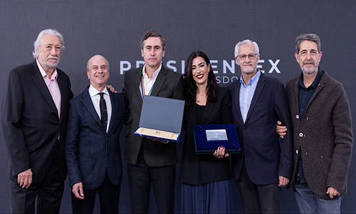 Silver de plata del premio Miguel Angel Furones