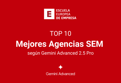 Las mejores agencias SEM de España según Gemini Advanced 2.5 Pro