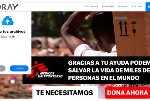 Ydray.com, la plataforma de transferencia de archivos en la nube, más solidaria que nunca