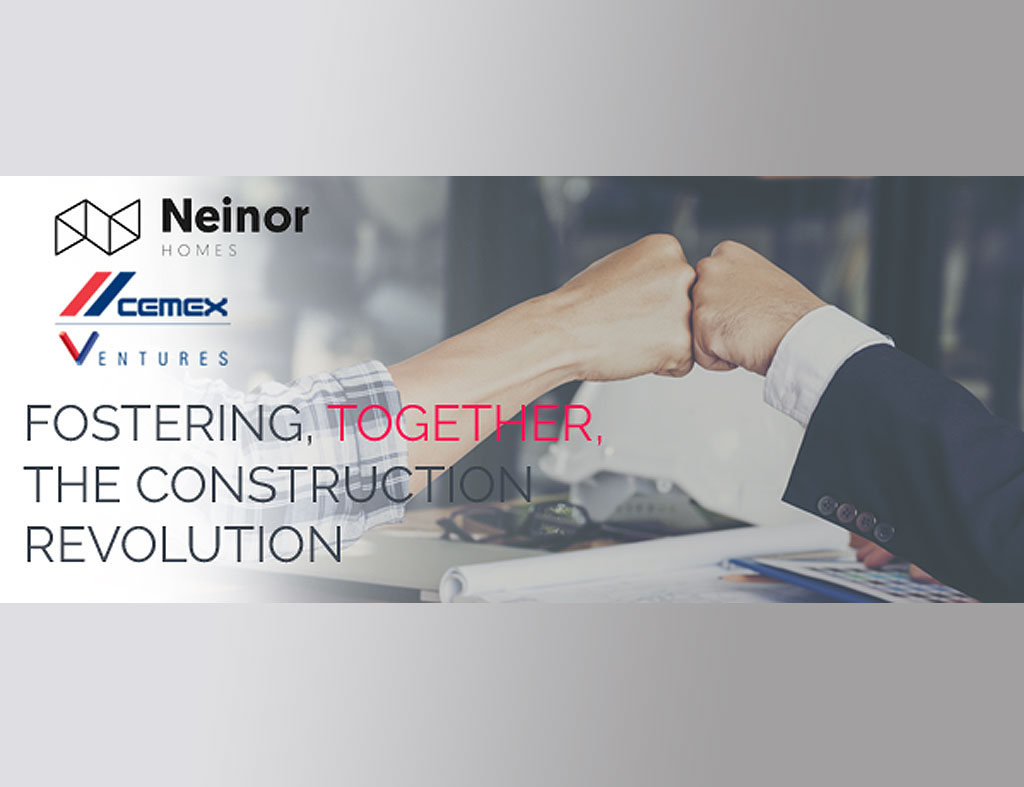 Cemex Ventures y Neinor firman un acuerdo de colaboración