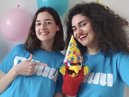 Lucía Marín y Laura Núñez, fundadoras de Diluu, edtech que acaba de acceder a 70.000 euros de financiación