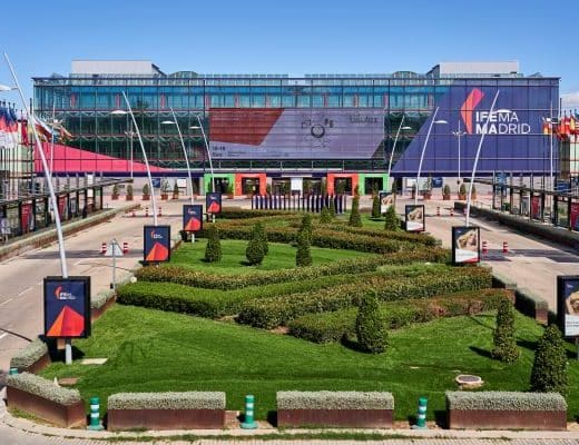 panorámica del edificio de Ifema
