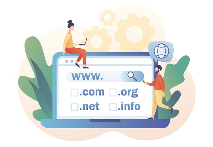 Hosting registro istock
