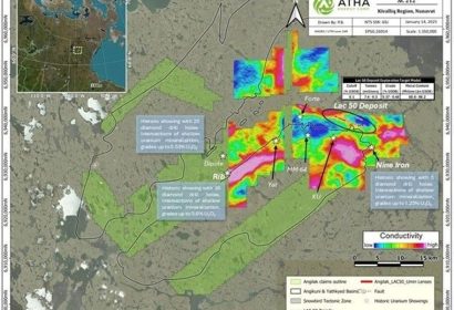 El estudio geofísico del proyecto de uranio Angilak aumenta con éxito la profundidad del yacimiento
