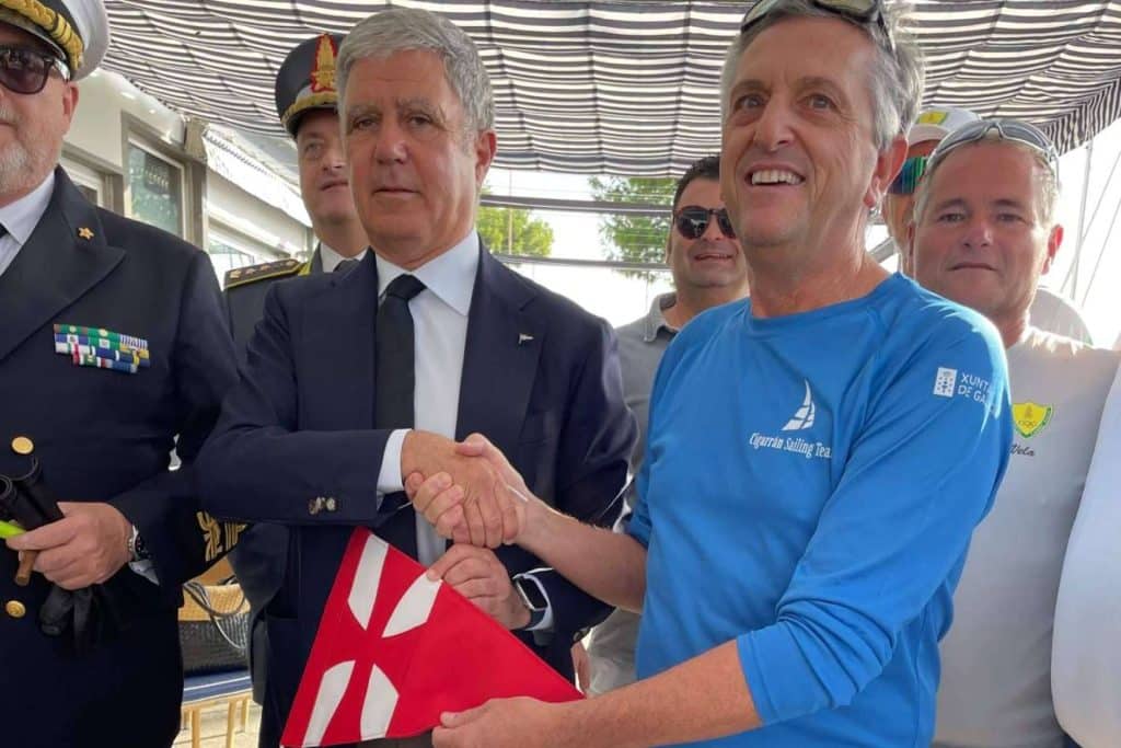 Final del circuito Europeo de match race 2024 en Nápoles