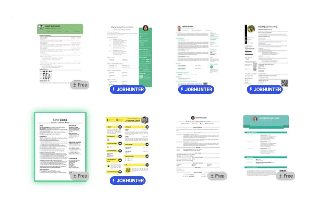 Plantilla de currículum inspirada en el CV que le consiguió un trabajo en Google