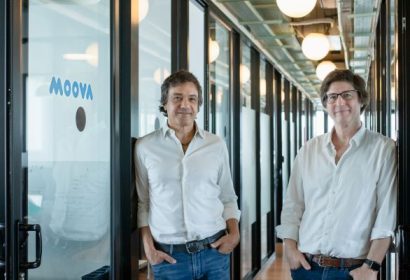 Marcos Detry (derecha) y Antonio Migliore, cofundadores de Moova.