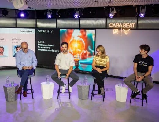 Mesa redonda Yo monté un empresón vista general