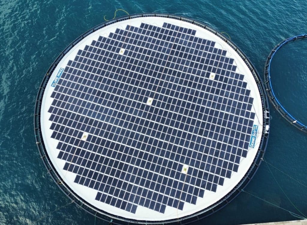 Planta de energía solar fotovoltaica flotante en La Palma