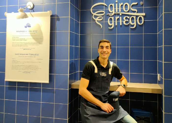 Santiago Basmalis CEO de Giros Griego