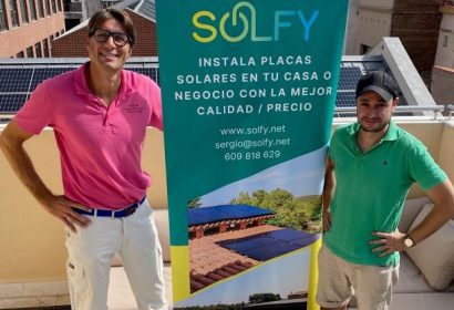Sergio Balcells y Sergi Sans, cofundadores de Solfy