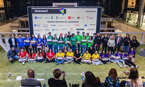 Participantes de la tercera edición de Talent Factory School