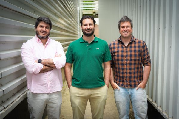 Equipo fundador de la insurtech Tuio. José María Lucas, Asís Pardo y Juan García